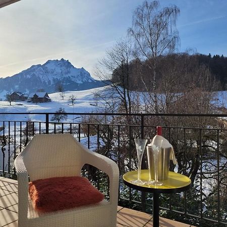 Villa Castagna Guesthouse Lucerne ภายนอก รูปภาพ
